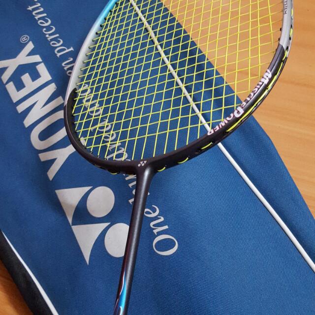 Rarely Used Yonex MUSCLE POWER 22 Badminton Racket With 1 FREE FLOTT