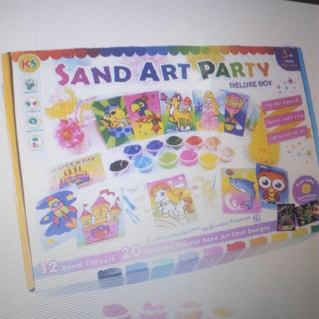 Sand Art Party Pack, Hobbies & Toys, Stationery & Craft, Occasions