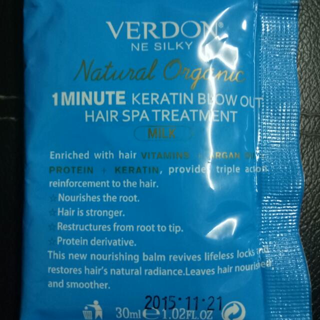 Verdon Keratin Treatment (Category: Hair Removal) located in Manila. Submitted by amvillaflor (Listing ID 87401374, Image 2). Description: .