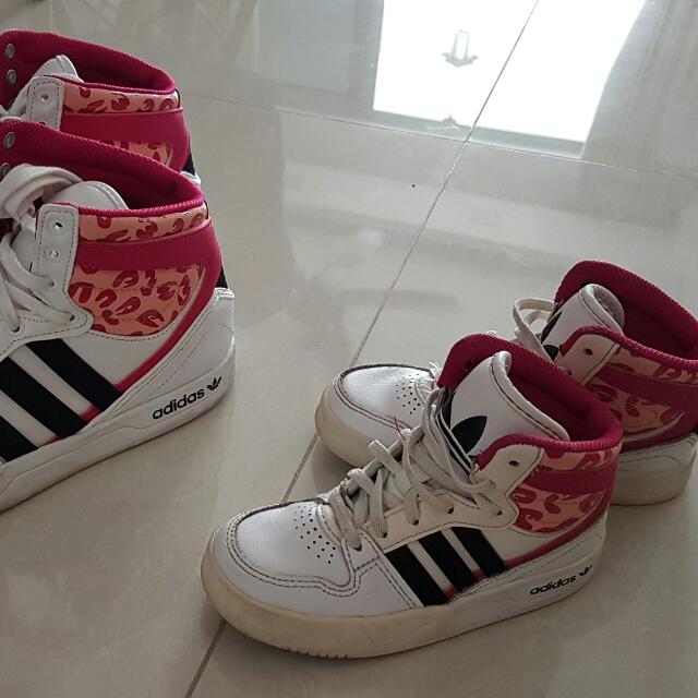 Empleado Red cumpleaños Adidas High Cut Mom And Daughter, Babies & Kids, Babies & Kids Fashion on  Carousell