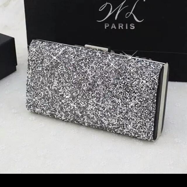 Silver hotsell hand clutch