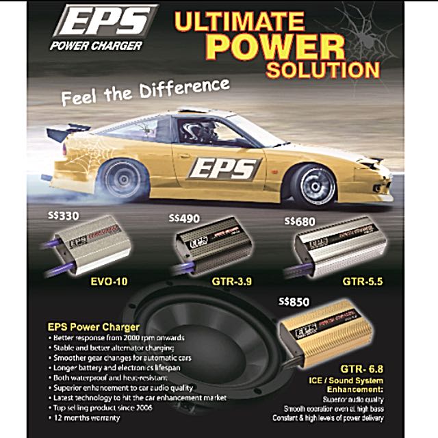 EPS Power Charger GTR 5.5 Turbo Edition Car Accessories on
