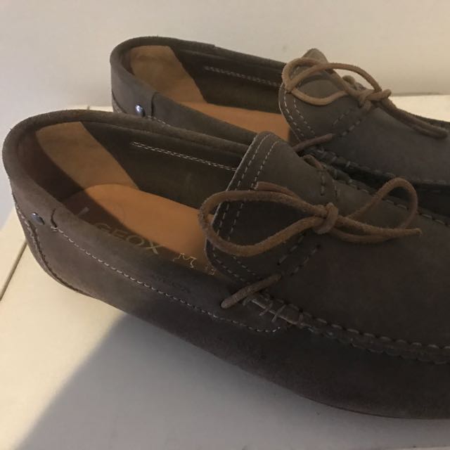 Geox Boat Shoe Leather new From Italy Men s Fashion Footwear