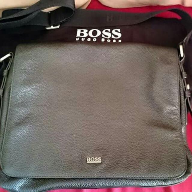 hugo boss mens messenger bag
