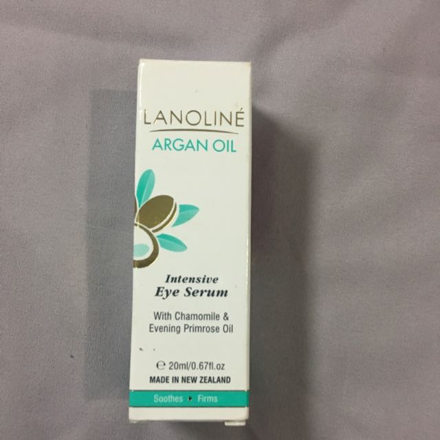 lanoline argan oil eye serum