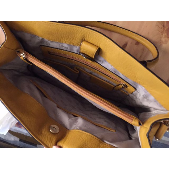 Michael kors hamilton deals bag yellow