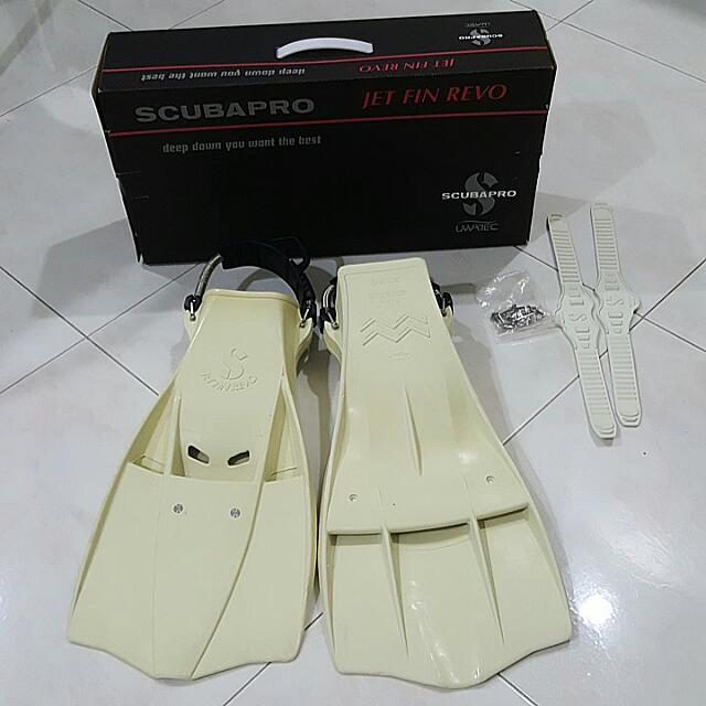 Scubapro Jet Fin Revo Grande (White)