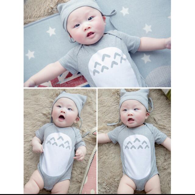 totoro baby suit