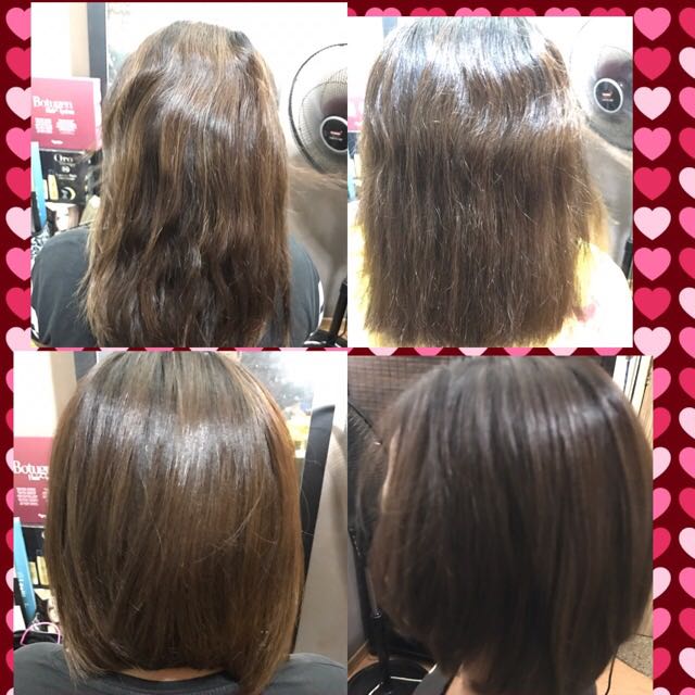 Volume And Curve Rebonding With Olaplex Treatment, Beauty & Personal Care,  Hair on Carousell