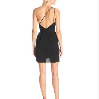 NEW BCBGeneration Lime Green One Shoulder Backless Dress