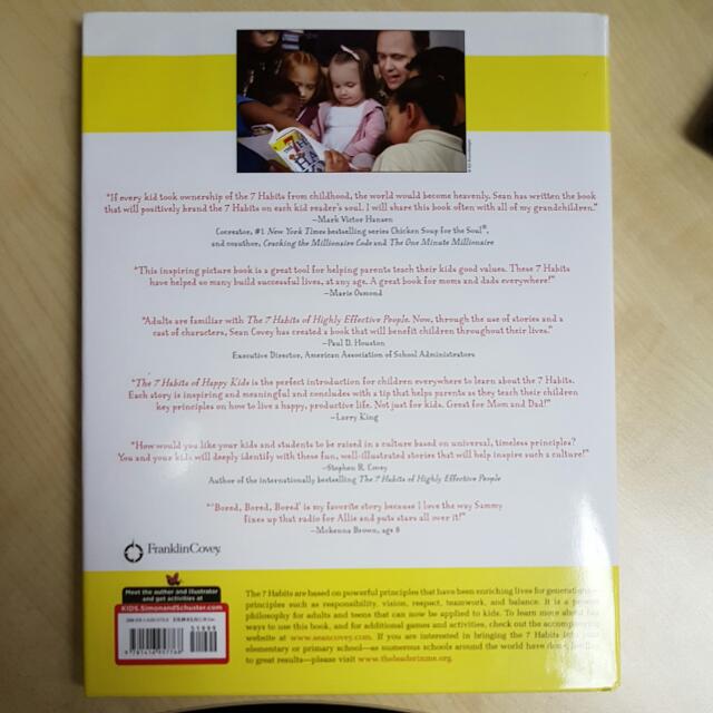 7 Habits Of Happy Kids Brand New Book Books Stationery