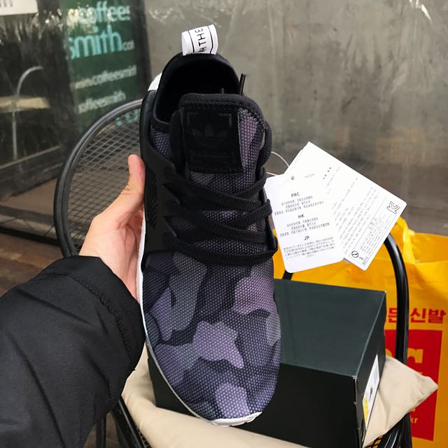 Adidas NMD XR1 Black Camo Men s Fashion Footwear Sneakers on