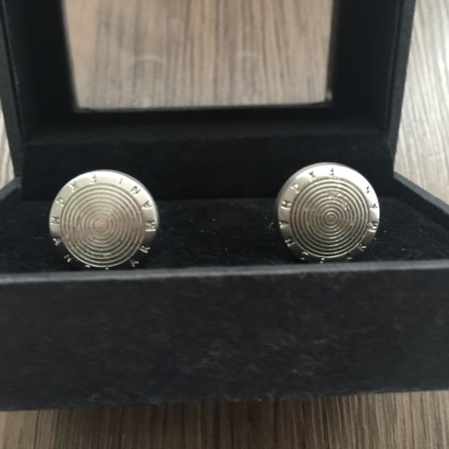 armani exchange cufflinks