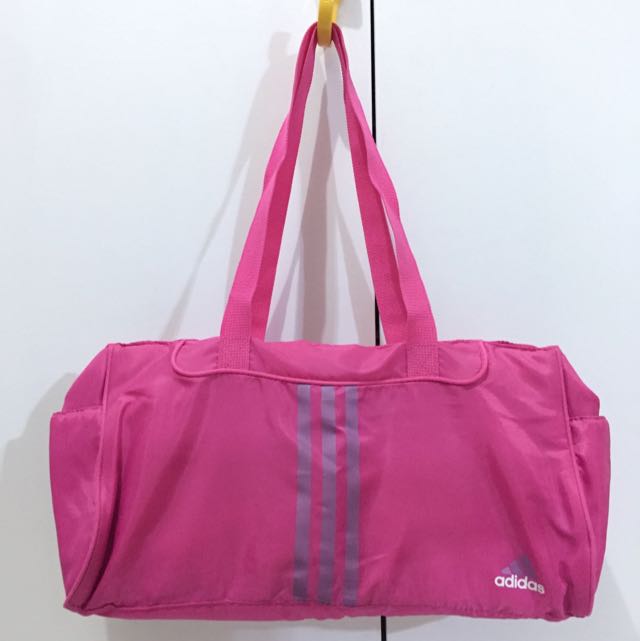 adidas gym bag pink