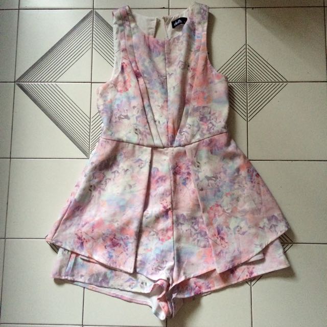 dotti floral jumpsuit