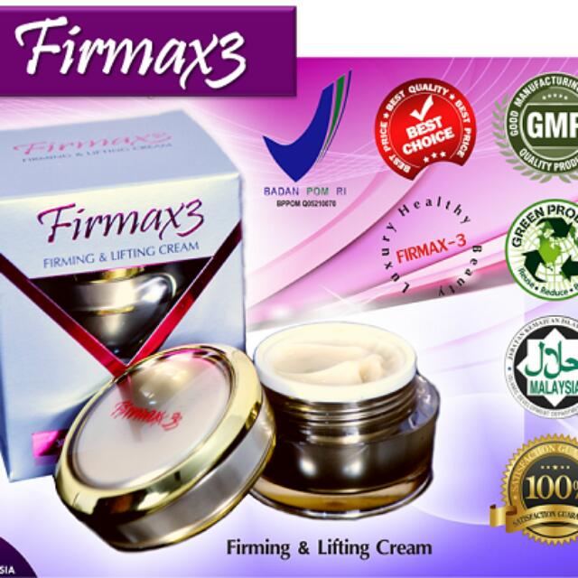 Firmax3 Firming Lifting Cream By Sahar Wiyarno