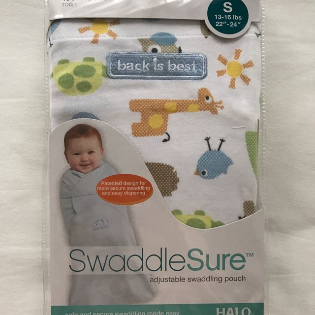 Halo swaddlesure sale adjustable swaddling pouch