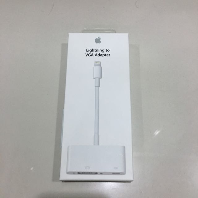 Lightning to VGA adapter, Computers & Tech, Parts & Accessories, Cables