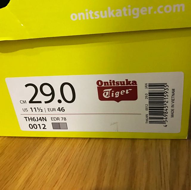 Onitsuka Tiger X Andrea Pompilio EDR 78 US11.5 (Category: Sneakers) located in Singapore. Submitted by novocaineisei (Listing ID 87672272, Image 2). Description: .
