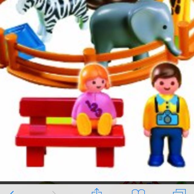 playmobil 123 zoo set