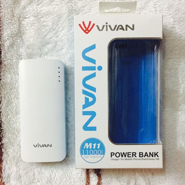 Power Bank Vivan 11000 Mah Original Elektronik Tv Perlengkapan Hiburan Di Carousell