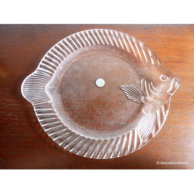 SOGA Japan Fish Glass Plate, Glassware Platter, TV & Home Appliances