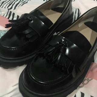 Black Loafer Stradivarius