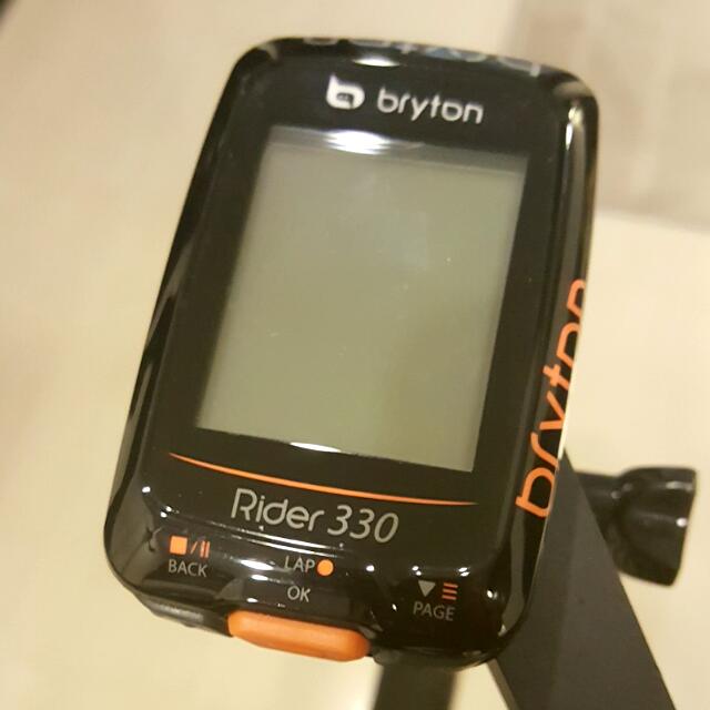 bryton rider 330 gps