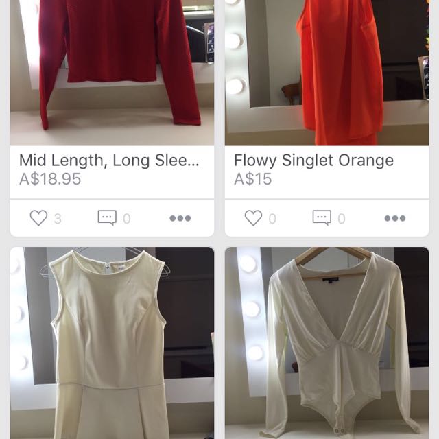 Crops Ts Skirts And More Women S Fashion Clothes On Carousell