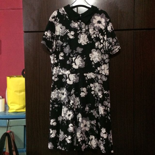 Dorothy Perkins Floral Jersey Dress Women s Fashion Muslimah Fashion Dresses on Carousell
