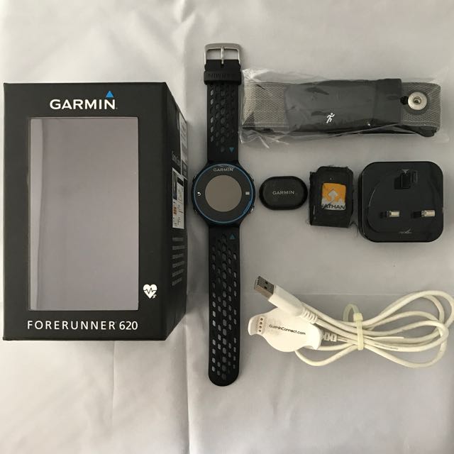 GARMIN Forerunner 620 With Heart Rate Chest Monitor And Pacer