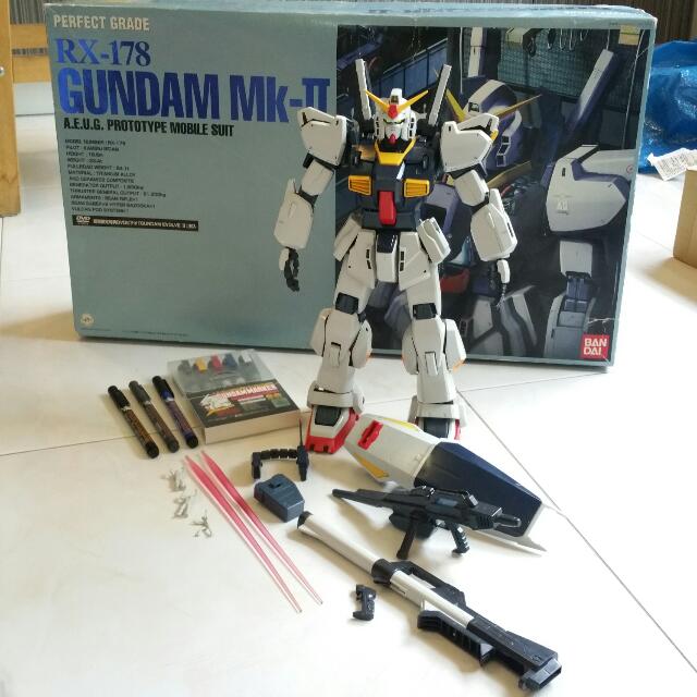 Gundam Perfect Grade Rx 178 Mk Ii Aeug Hobbies And Toys Toys And Games On