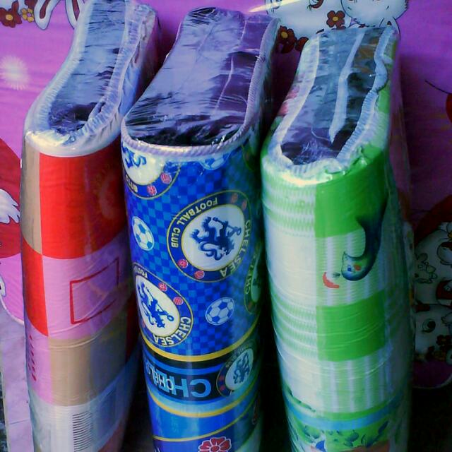 kasur busa lipat 3 kain standart 90x180 cm