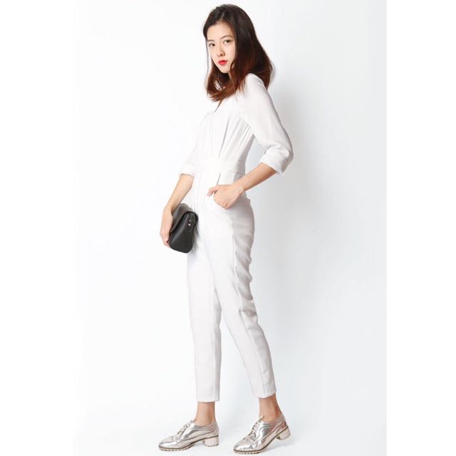 peg leg jumpsuit