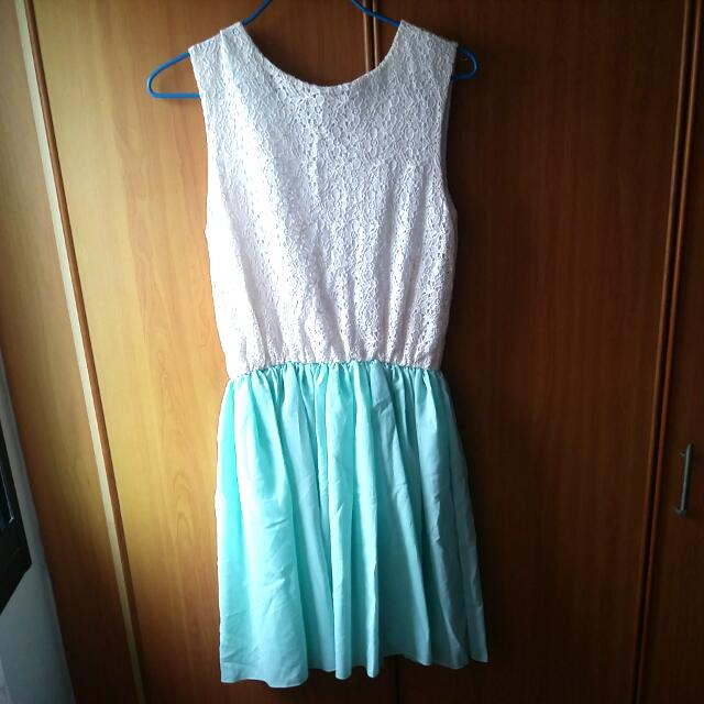 Lace Top Chiffon Dress Women s Fashion Tops Sleeveless on Carousell