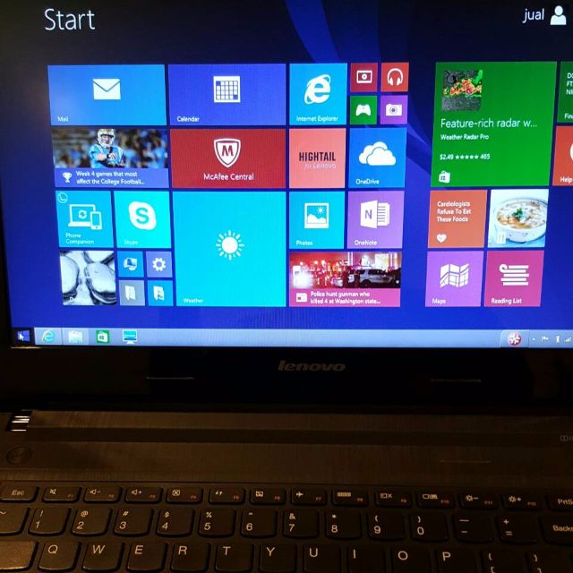 Laptop Lenovo G40 45 With Amd A6 Ram 6gb Elektronik Komputer Laptop Di Carousell