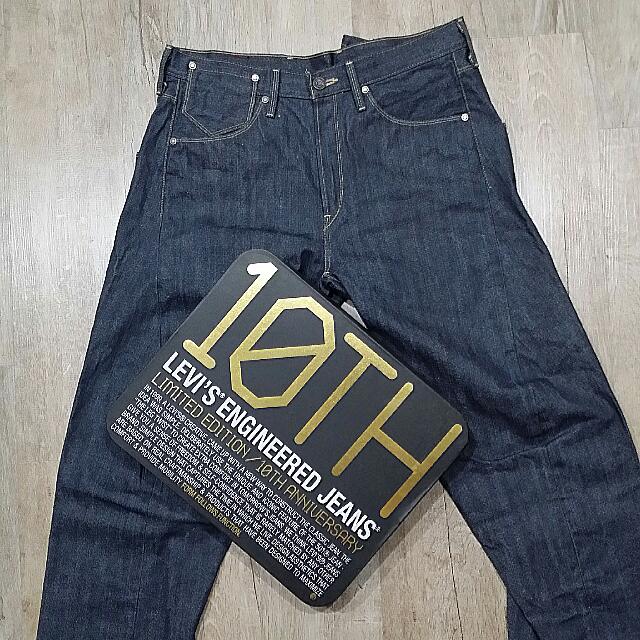 LEVI'S ENGINEERED(10TH ANNIVERSARY LIMITED EDITION)JEANS, Men's Fashion,  Bottoms, Jeans on Carousell