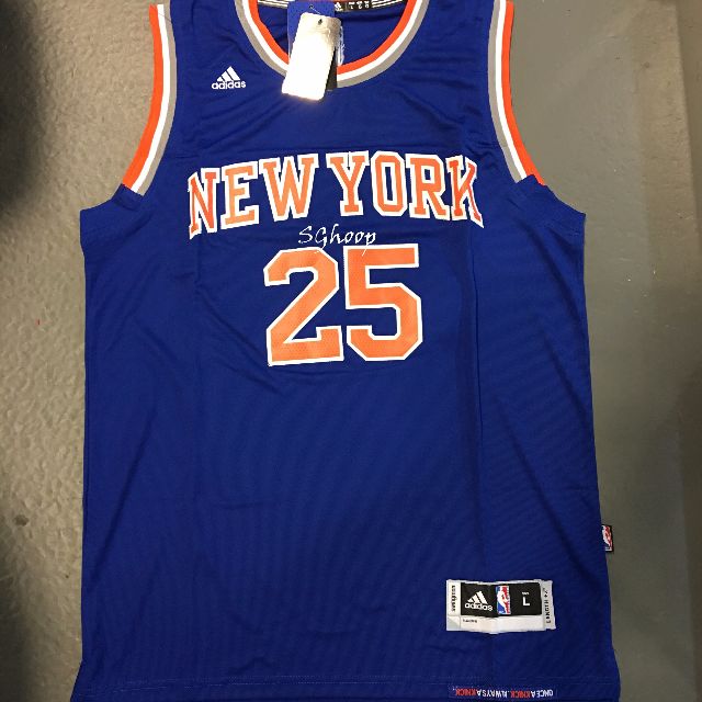 derrick rose new york knicks jersey