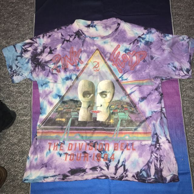 Rare Vintage Pink Floyd The Division Bell 1994 Tour T Shirt