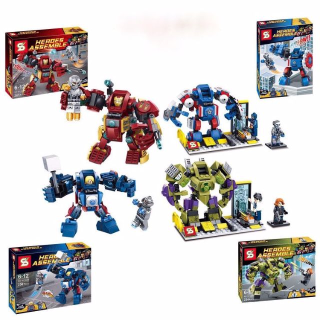 lego heroes assemble sets