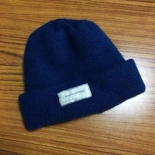 BEAMS 日本製毛帽 / 深藍、藍染