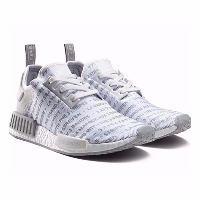 2/2 CNY FLASH SALES - Authentic Adidas NMD R1 Whiteout, Men's Fashion,  Footwear on Carousell