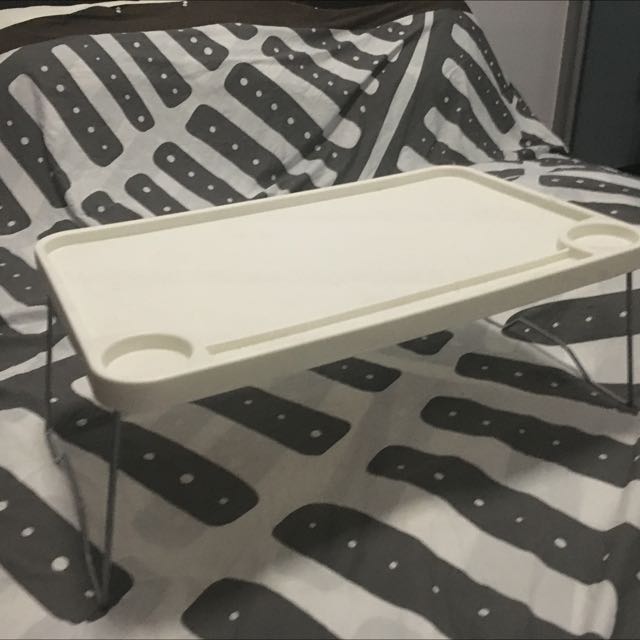 Bed Lap Tray Ikea Plastic With Foldable Metal Stands