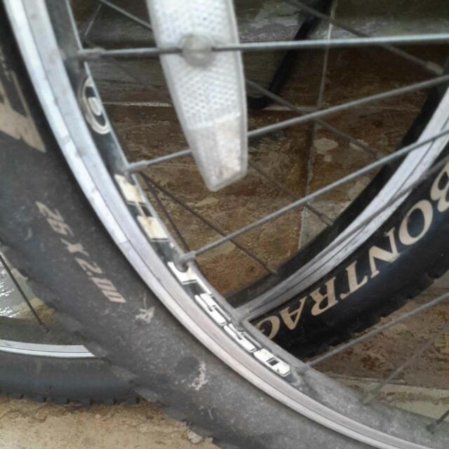 Bontrager At 550 Rim Brake Wheelset C w Bontrager 26 X 2.00 LT3
