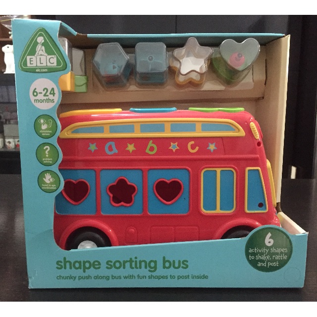 ELC Shape Sorting Bus, Hobbies & Toys, Toys & Games on Carousell