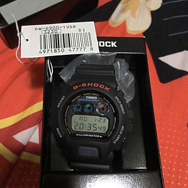 G Shock Dw 6900 1vdr Men S Fashion Watches On Carousell