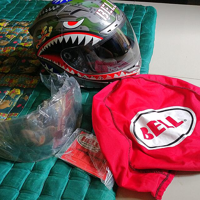 Helm BELL Vortex Flying Tiger Size L Aksesoris Mobil di Carousell