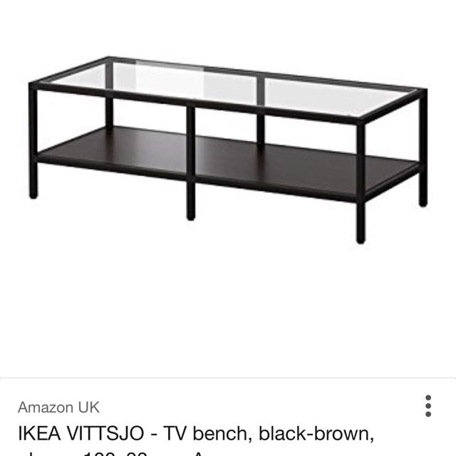 Ikea Vittsjo Tv Bench Low Table Furniture Tables Chairs On