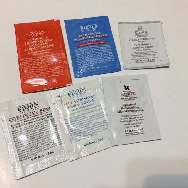 Kiehls 契爾氏試用包 你喜歡我送你 美妝保養 化妝品在旋轉拍賣