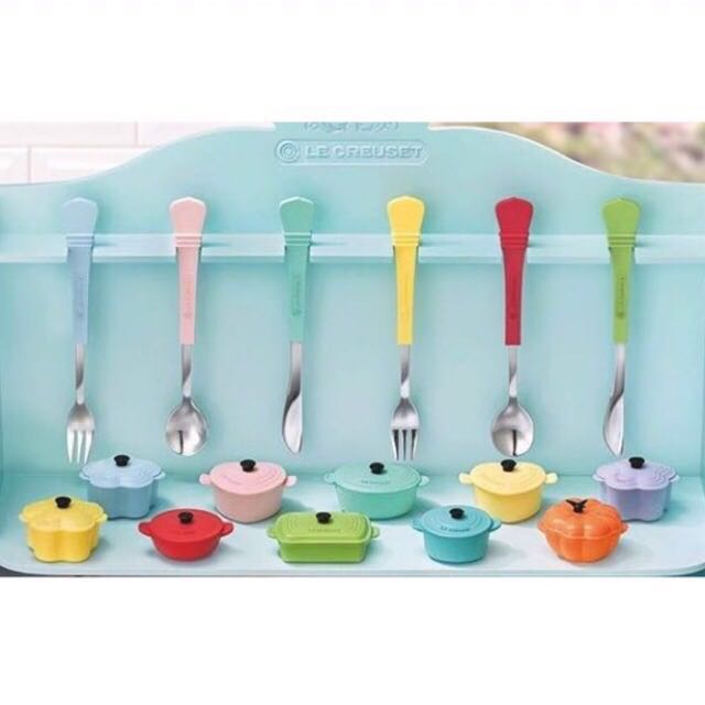 Le Creuset Taiwan 711 Cutlery Set Fork Spoon Knife Chopsticks, TV